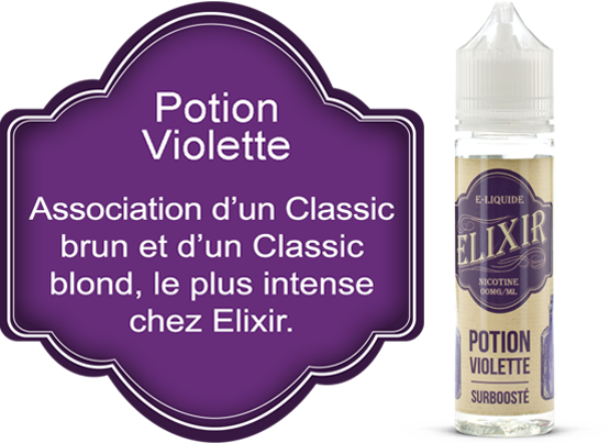 E-liquide Elixir Potion Violette